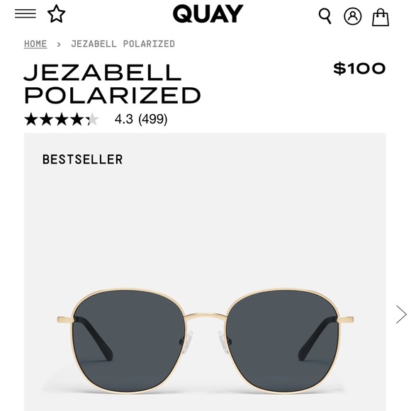 Quay Australia Transparent Sunglasses Case